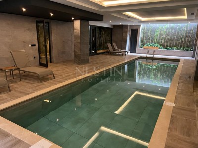 Квартира 1+1 в большой террасой в новом ЖК в центре города Аланья фото 9