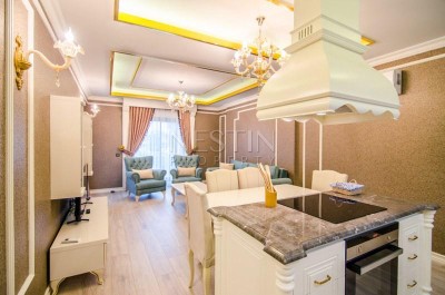 Уютные апартаменты 1+1 в люкс комплексе в городе Аланья фото 13