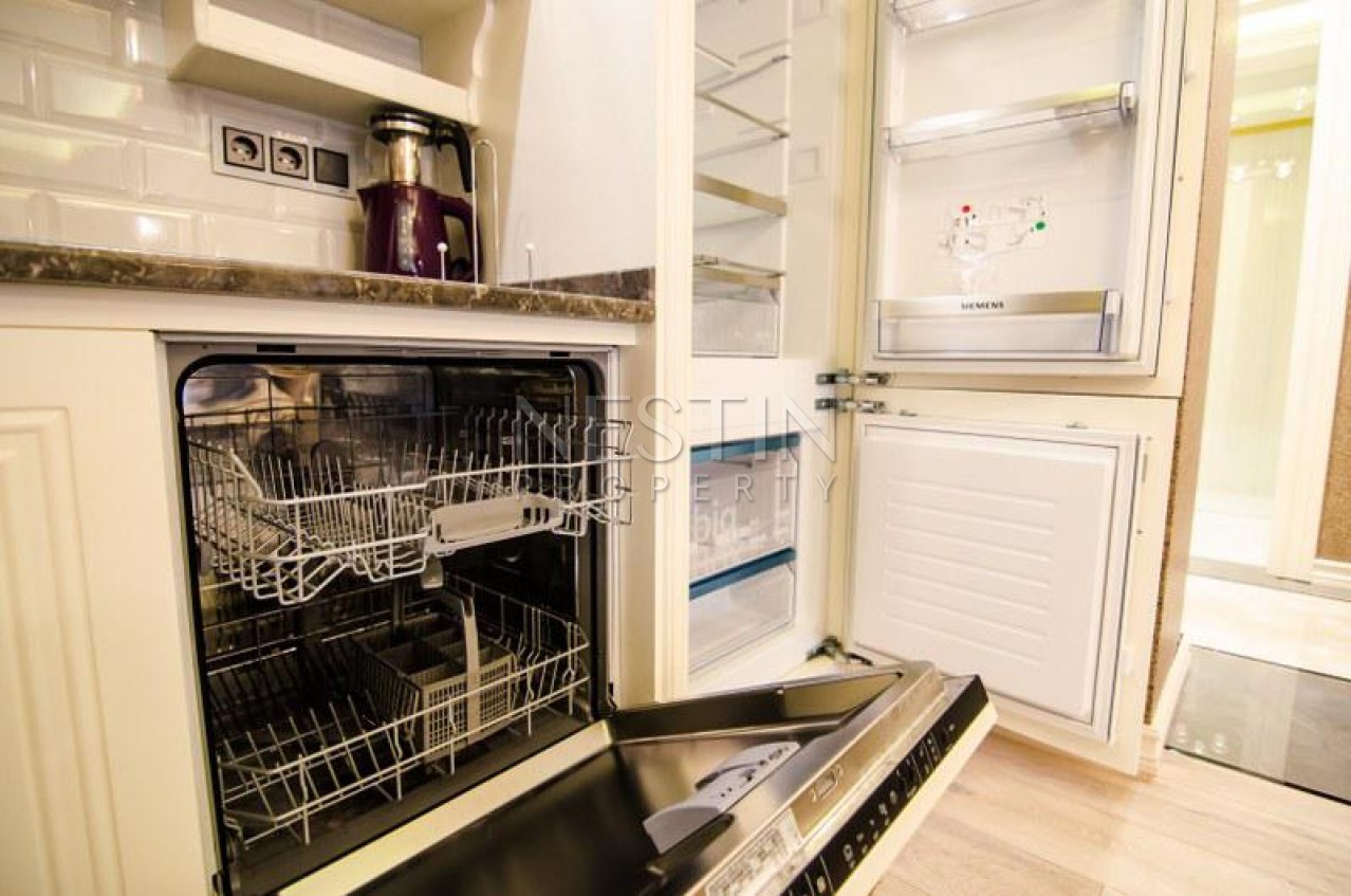 Уютные апартаменты 1+1 в люкс комплексе в городе Аланья фото 14