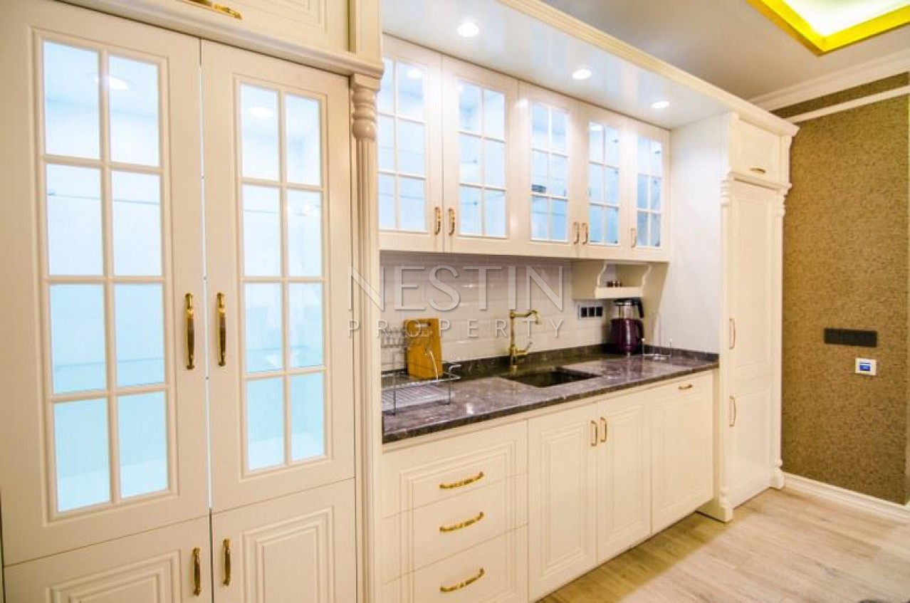 Уютные апартаменты 1+1 в люкс комплексе в городе Аланья фото 15