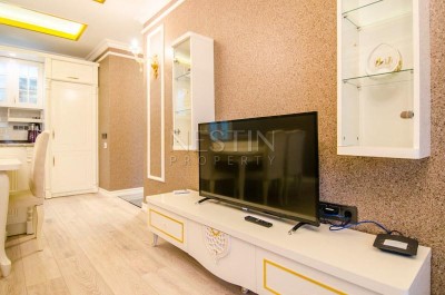 Уютные апартаменты 1+1 в люкс комплексе в городе Аланья фото 19