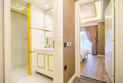 Уютные апартаменты 1+1 в люкс комплексе в городе Аланья фото 20