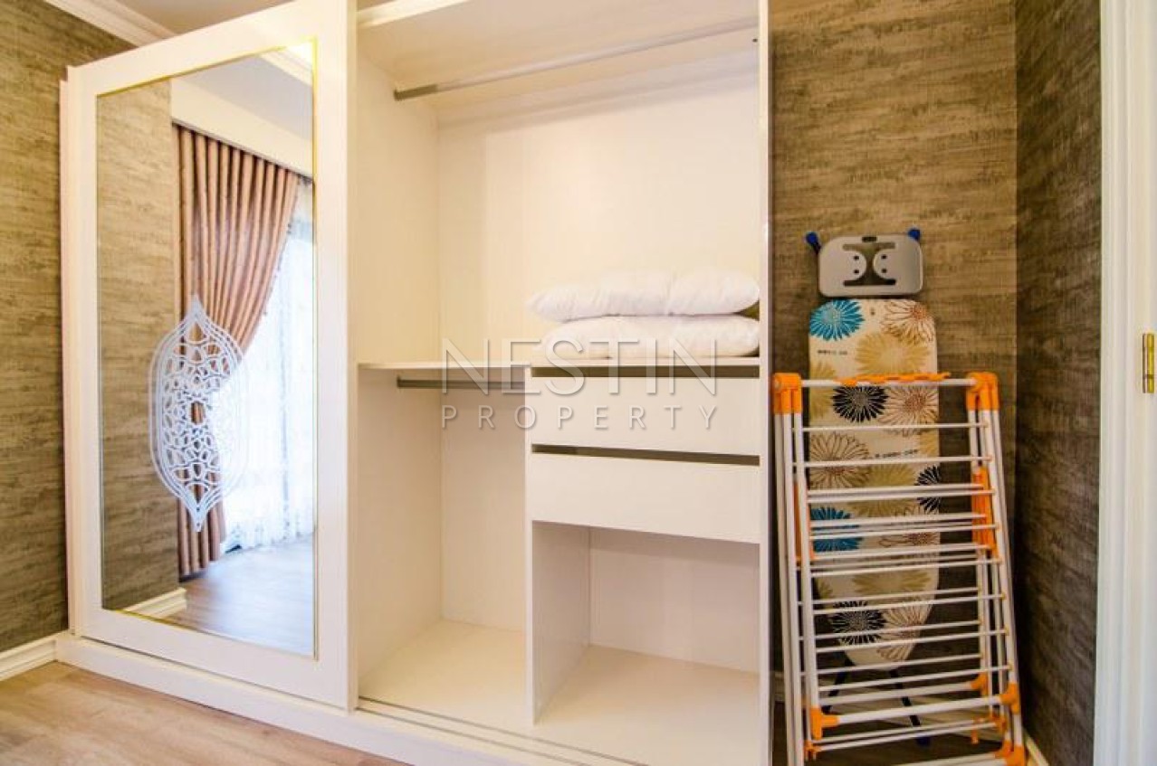 Уютные апартаменты 1+1 в люкс комплексе в городе Аланья фото 24