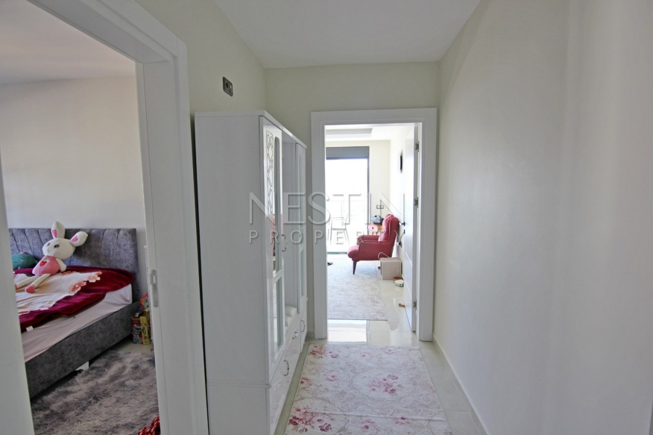 Квартира 2+1 в районе Махмутлар с видом на море и горы фото 13