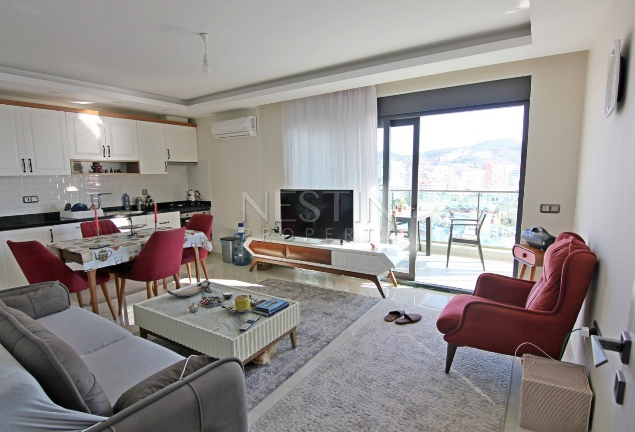 Квартира 2+1 в районе Махмутлар с видом на море и горы фото 15