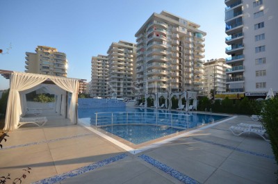 Светлая квартира 1+1 в районе Махмутлар в 350 м от Средиземного моря фото 1