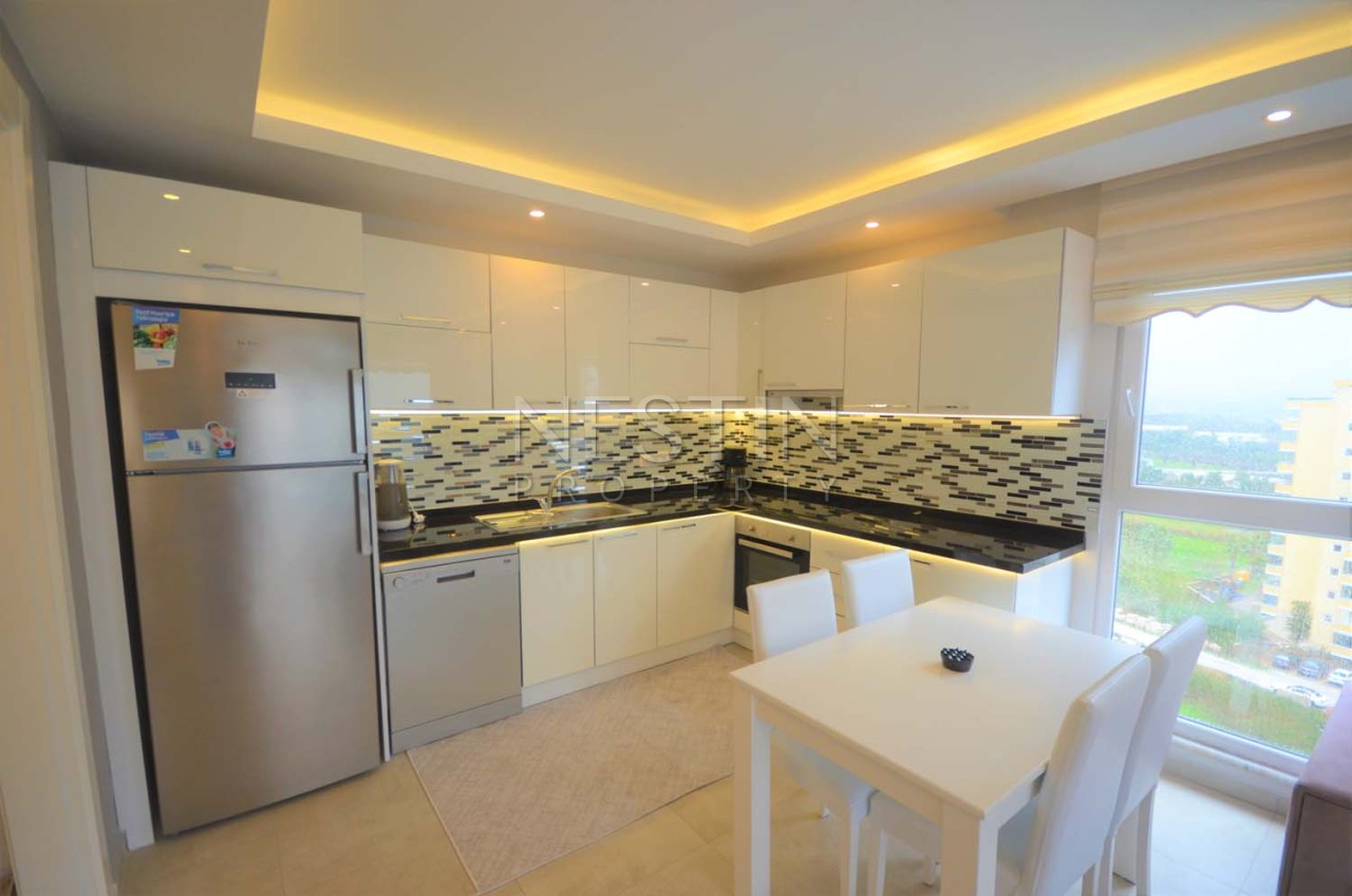 Светлая квартира 1+1 в районе Махмутлар в 350 м от Средиземного моря фото 10