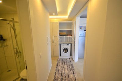 Светлая квартира 1+1 в районе Махмутлар в 350 м от Средиземного моря фото 19