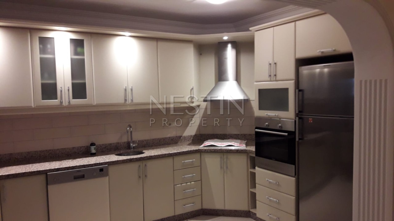 Квартира пентхаус 4+1 в комплексе района Махмутлар с видом на море и горы фото 17