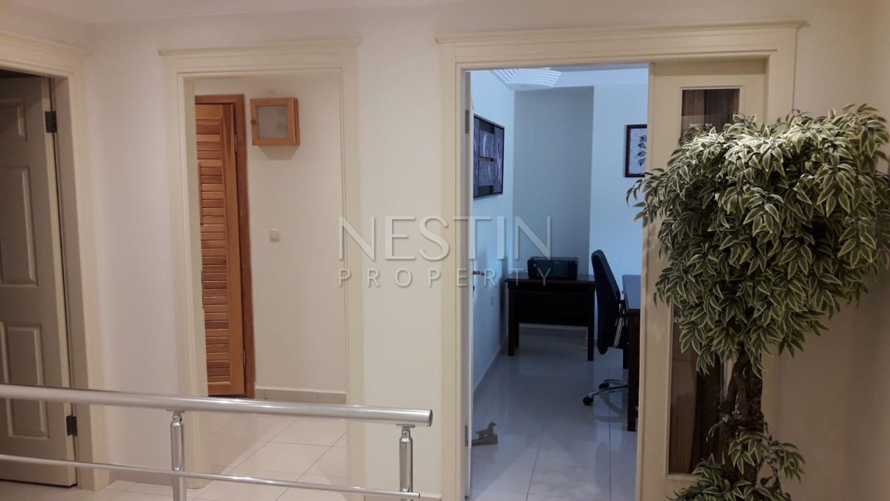 Квартира пентхаус 4+1 в комплексе района Махмутлар с видом на море и горы фото 32