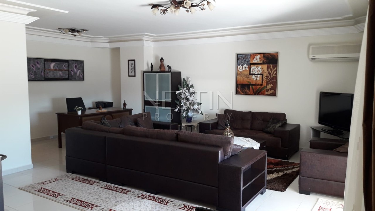 Квартира пентхаус 4+1 в комплексе района Махмутлар с видом на море и горы фото 37