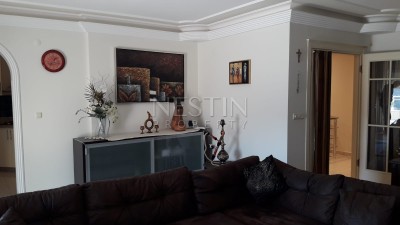 Квартира пентхаус 4+1 в комплексе района Махмутлар с видом на море и горы фото 38