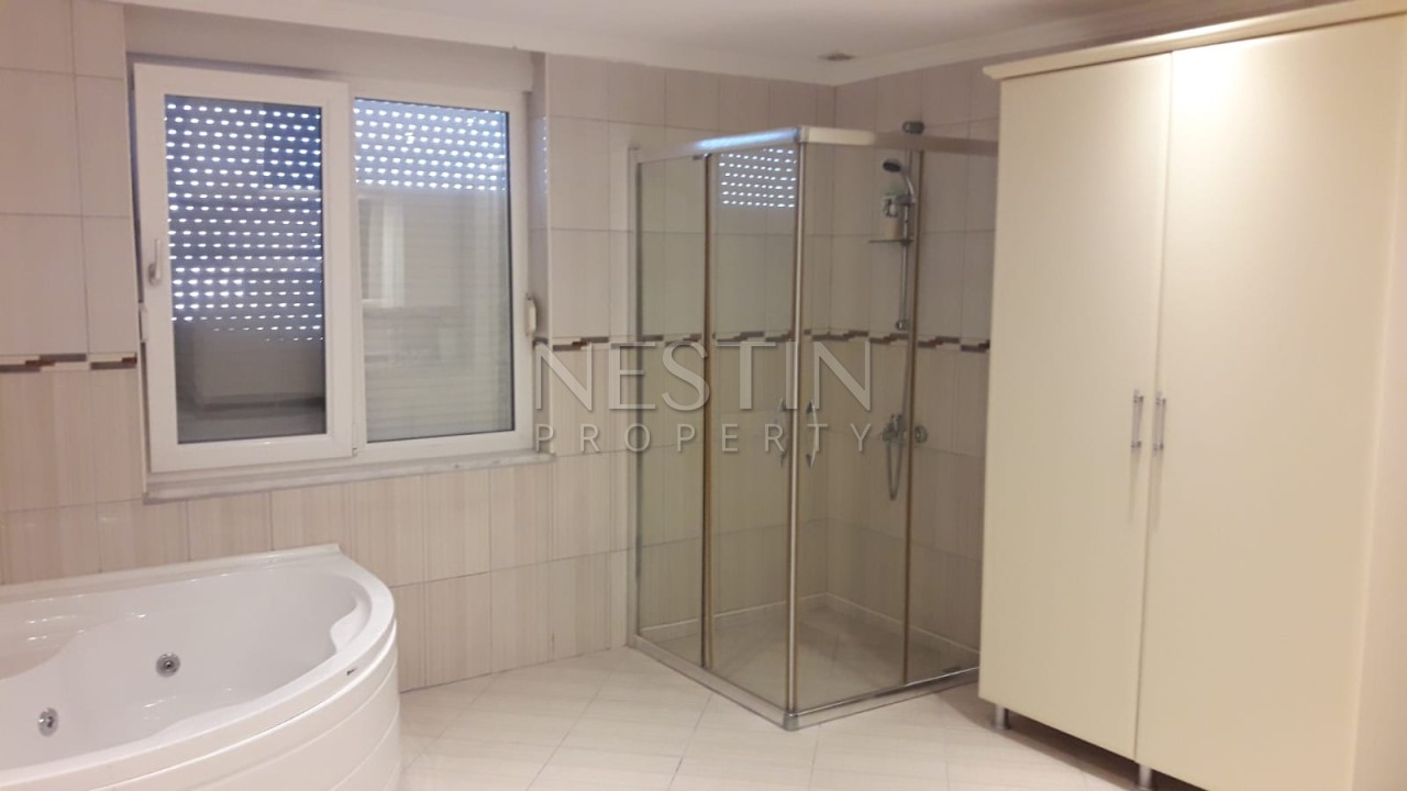 Квартира пентхаус 4+1 в комплексе района Махмутлар с видом на море и горы фото 48