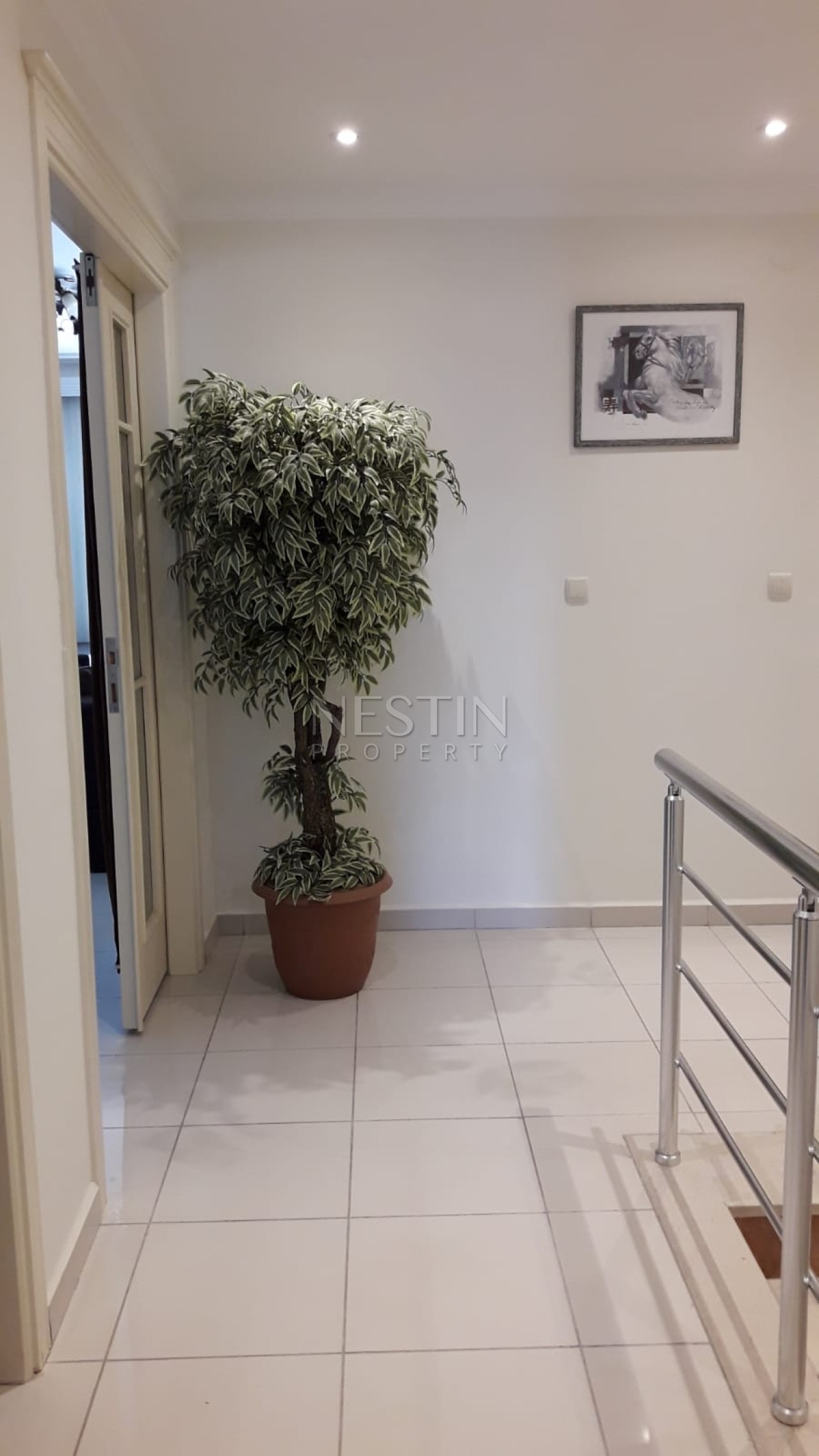 Квартира пентхаус 4+1 в комплексе района Махмутлар с видом на море и горы фото 49