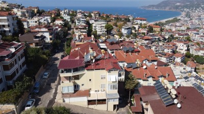 Дуплекс вилла 3+1 в центре города Аланья с красивым видом на горы и море фото 5