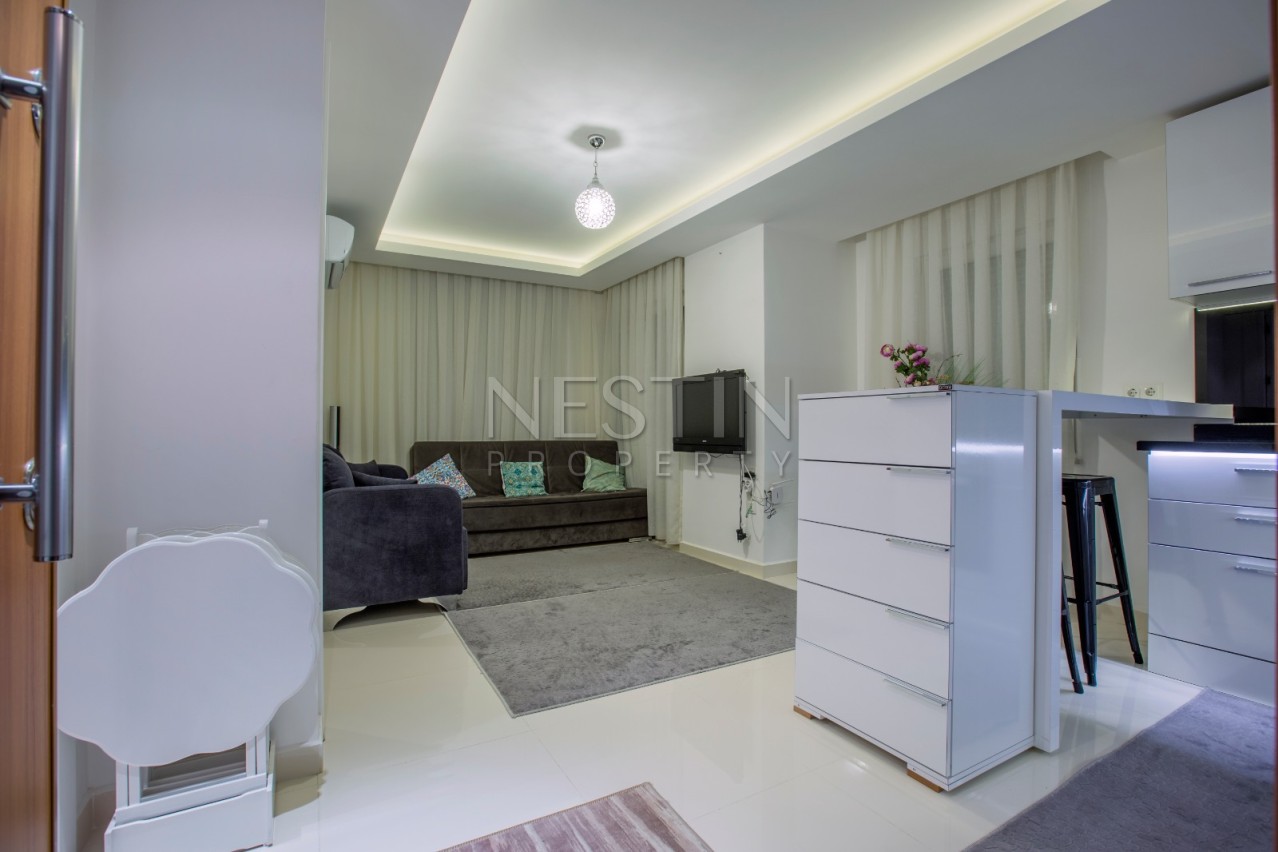 Квартира 1+1 в центре города Аланья в 150 м от пляжа Кейкубат фото 5