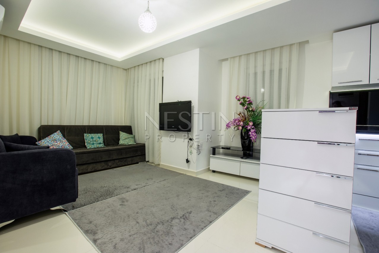 Квартира 1+1 в центре города Аланья в 150 м от пляжа Кейкубат фото 11