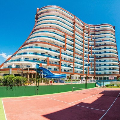Апартаменты 1+1 в комплексе района Махмутлар в 550 м от моря фото 1