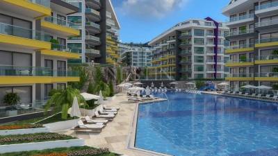 Квартира 1+1 в шикарном, новом комплексе в районе Каргыджак фото 4