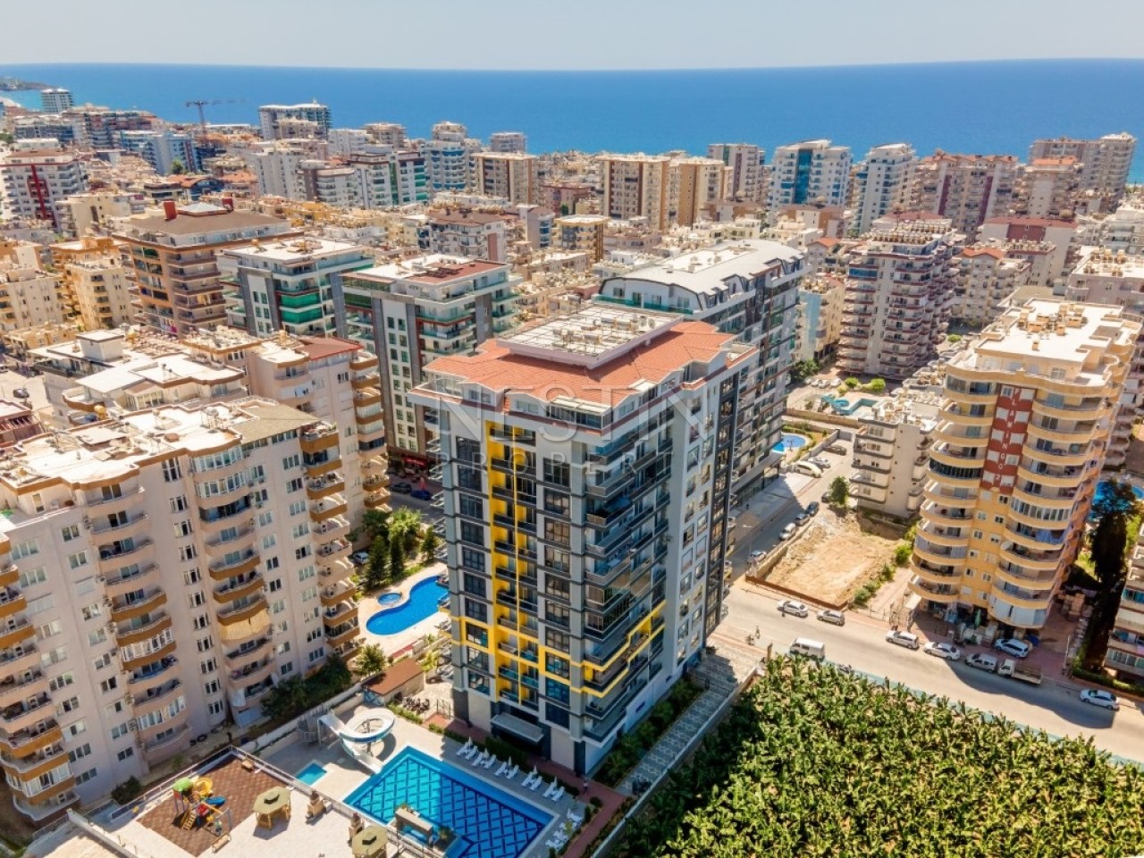 Квартира пентхаус 4+2 в районе Махмутлар с красивым видом на море фото 1