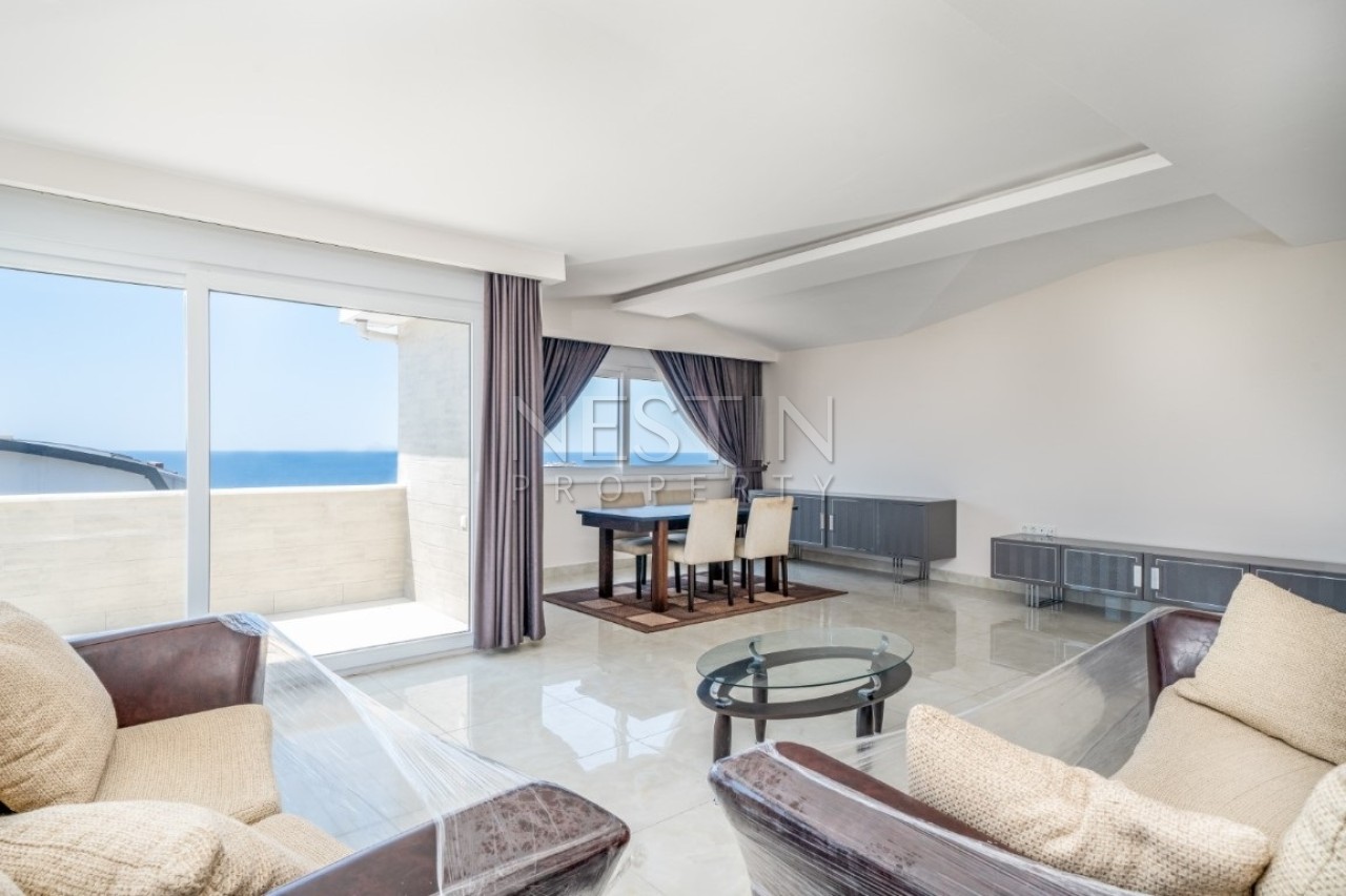 Квартира пентхаус 4+2 в районе Махмутлар с красивым видом на море фото 15