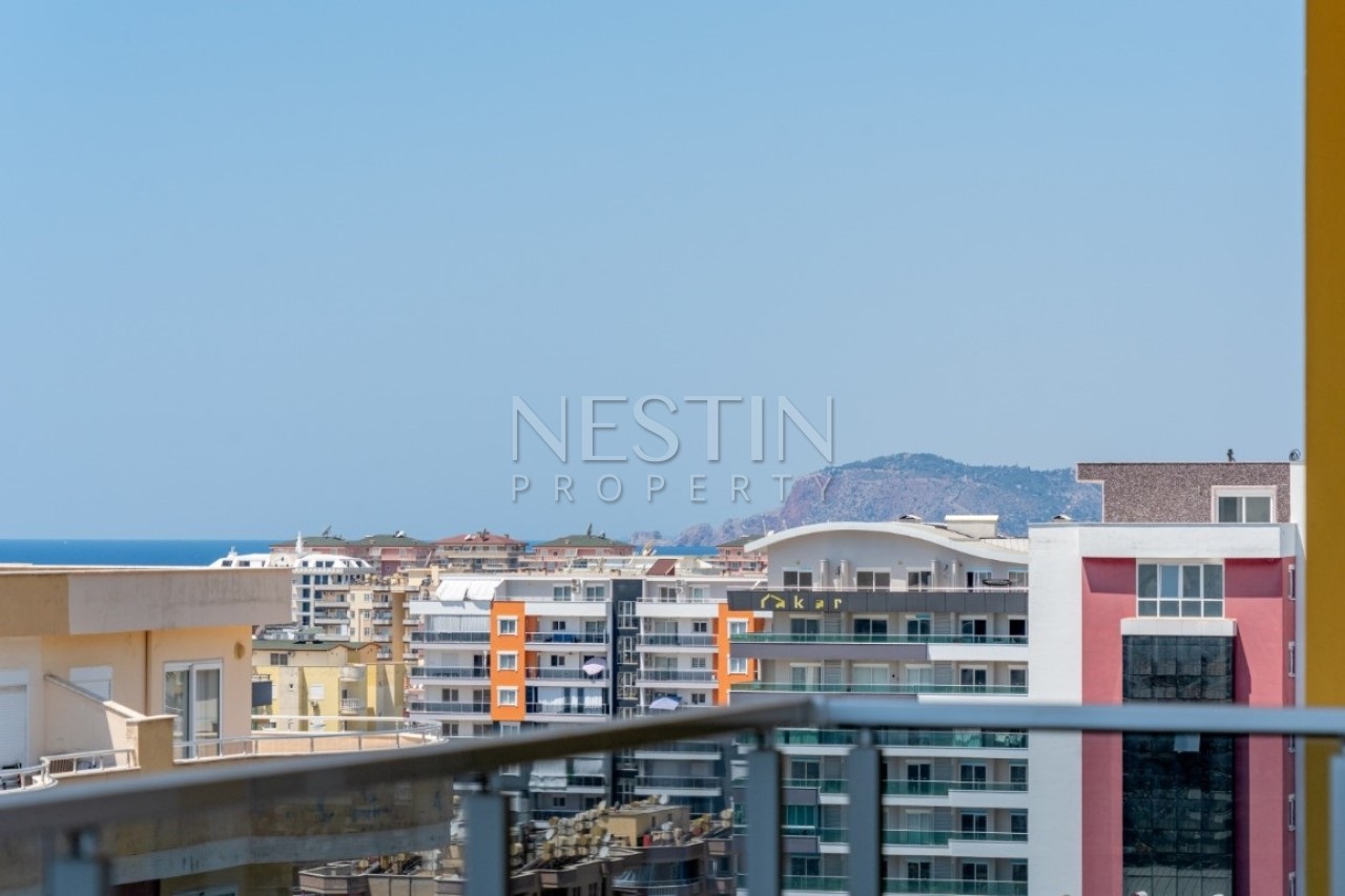 Квартира пентхаус 4+2 в районе Махмутлар с красивым видом на море фото 26