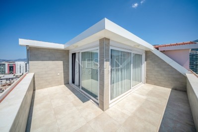 Квартира пентхаус 4+2 в районе Махмутлар с красивым видом на море фото 27