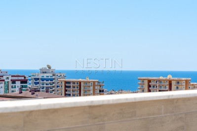 Квартира пентхаус 4+2 в районе Махмутлар с красивым видом на море фото 29