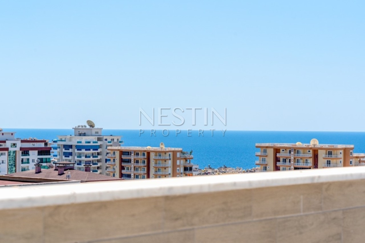 Квартира пентхаус 4+2 в районе Махмутлар с красивым видом на море фото 29