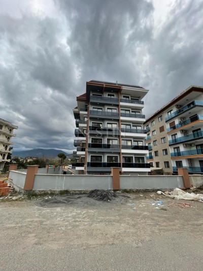 Квартира пентхаус 1+1 в новом доме района Кестель в 100 м от моря фото 1