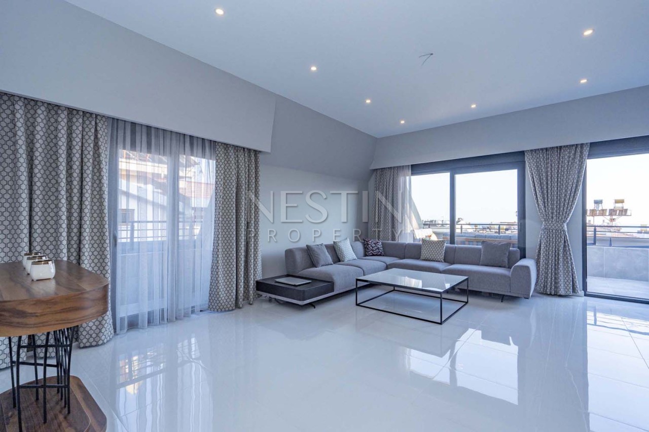 Стильная квартира пентхаус 2+1 в центре города Аланья в 150 м от моря фото 15