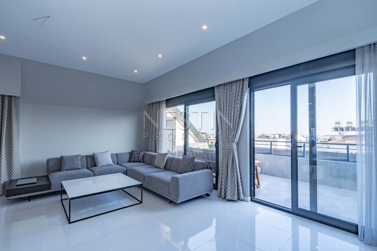 Стильная квартира пентхаус 2+1 в центре города Аланья в 150 м от моря фото 16