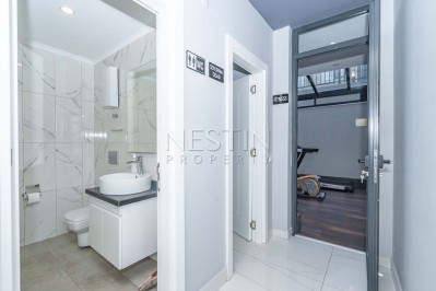 Стильная квартира пентхаус 2+1 в центре города Аланья в 150 м от моря фото 22