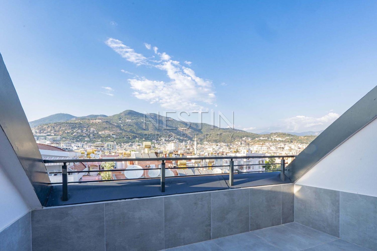 Стильная квартира пентхаус 2+1 в центре города Аланья в 150 м от моря фото 23