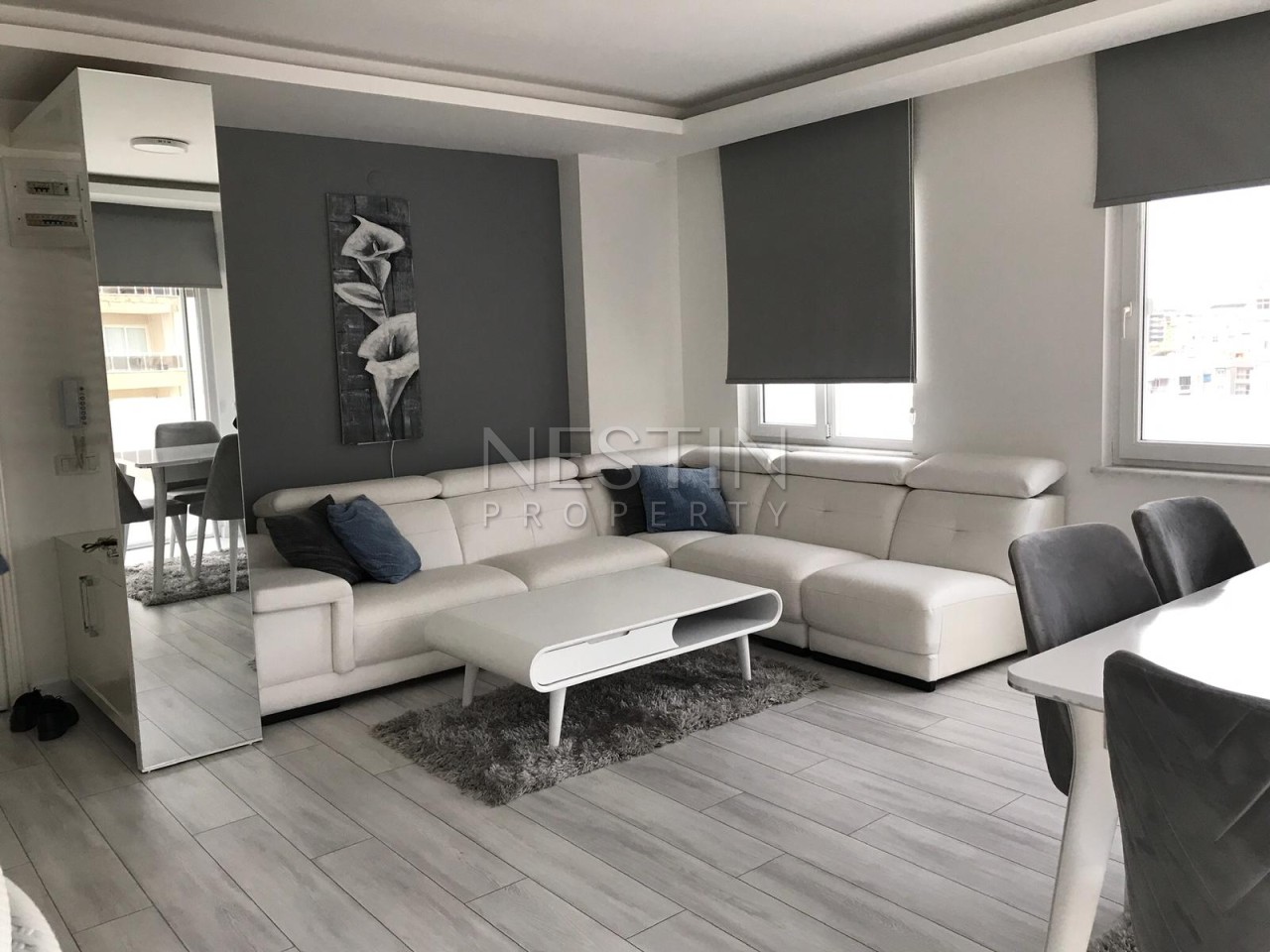 Светлая и уютная квартира пентхаус 2+1 в районе Махмутлар фото 3