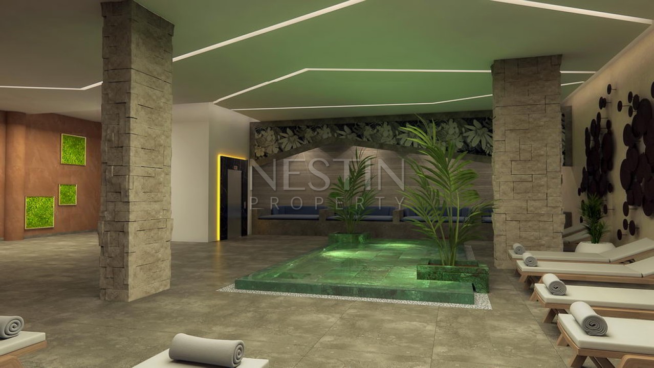 Квартира 1+1 в шикарном комплексе отельного типа в районе Каргыджак фото 12