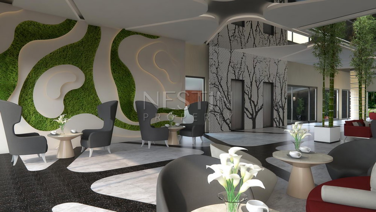 Квартира 1+1 в шикарном комплексе отельного типа в районе Каргыджак фото 13