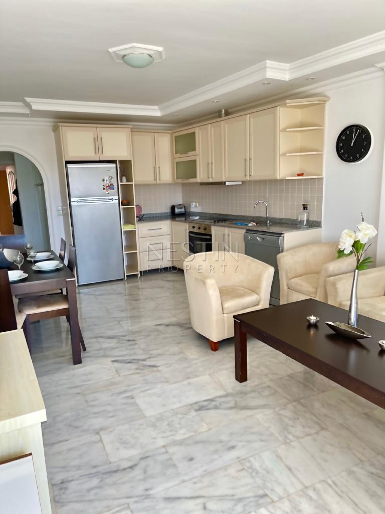 Просторная квартира 2+1 в районе Тосмур в 700 м от Средиземного моря фото 15