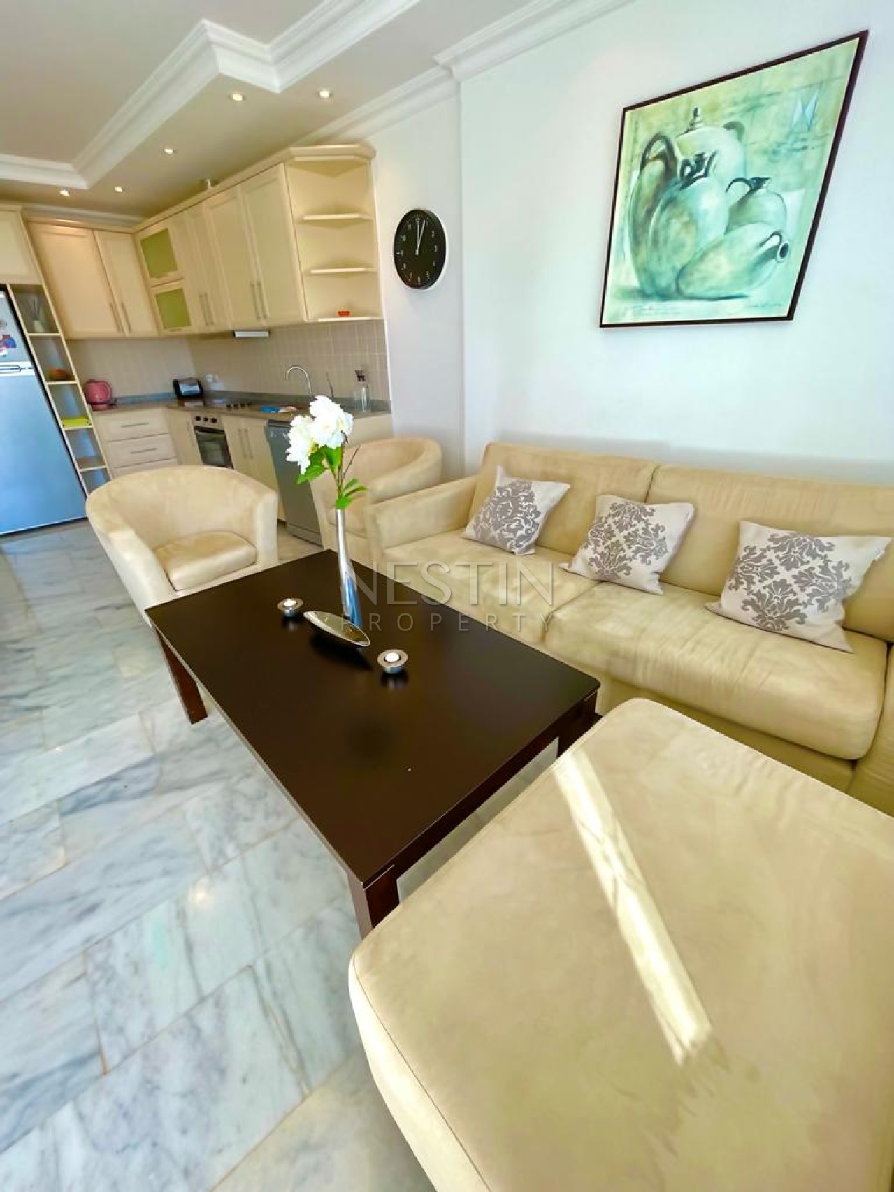 Просторная квартира 2+1 в районе Тосмур в 700 м от Средиземного моря фото 18