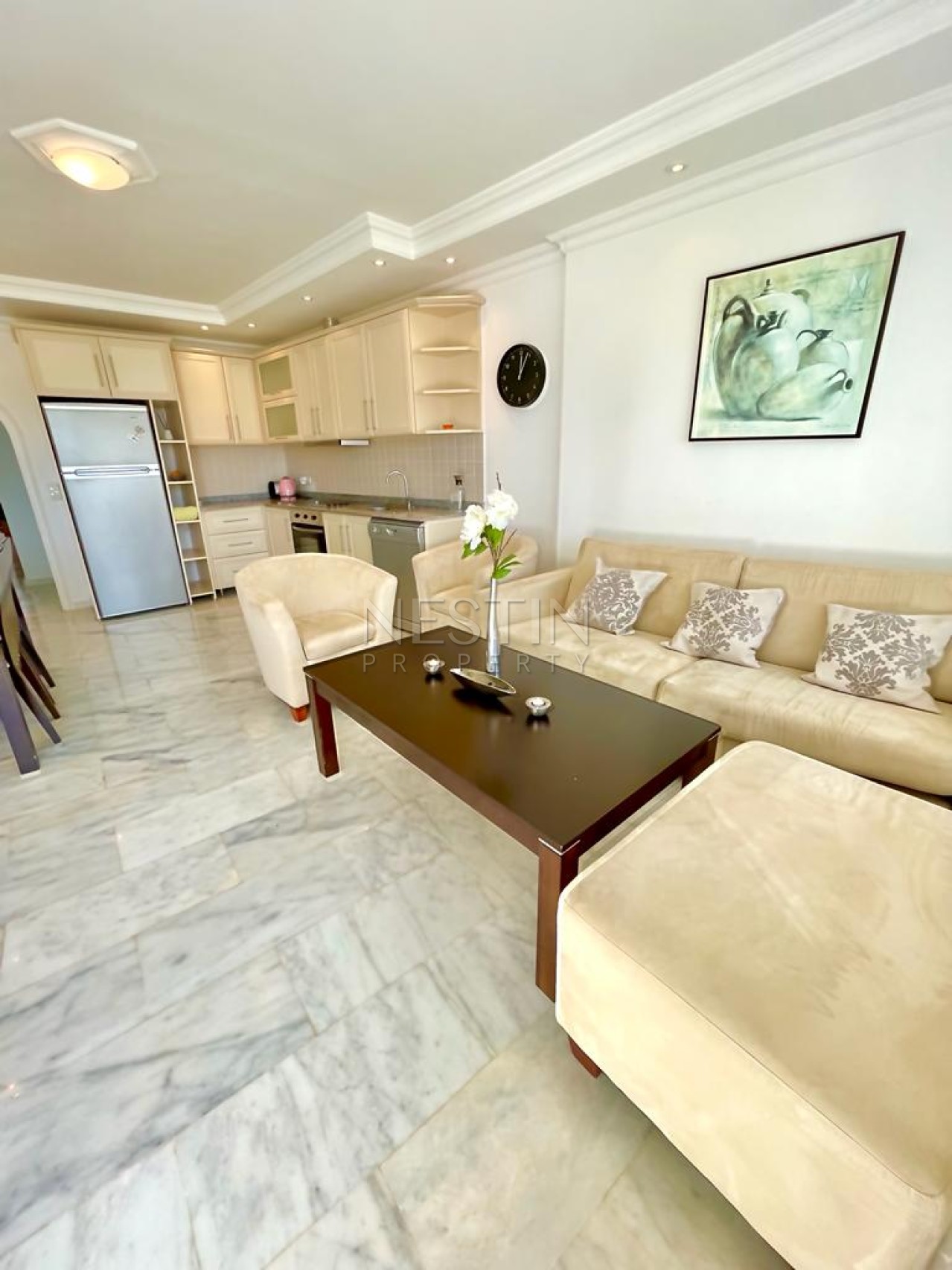 Просторная квартира 2+1 в районе Тосмур в 700 м от Средиземного моря фото 20