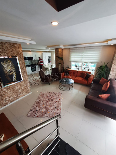 Квартира пентхаус 3+1 в районе Кестель в 500 м от Средиземного моря фото 9