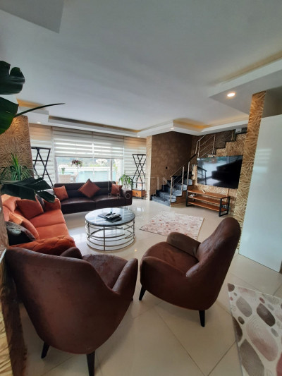 Квартира пентхаус 3+1 в районе Кестель в 500 м от Средиземного моря фото 13