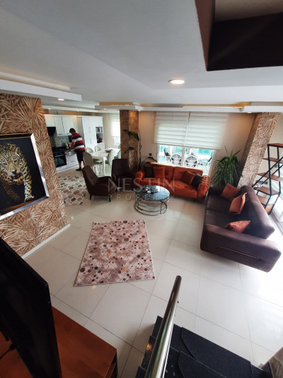 Квартира пентхаус 3+1 в районе Кестель в 500 м от Средиземного моря фото 14