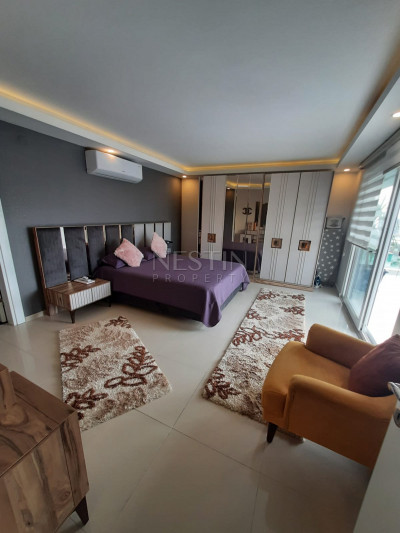 Квартира пентхаус 3+1 в районе Кестель в 500 м от Средиземного моря фото 17