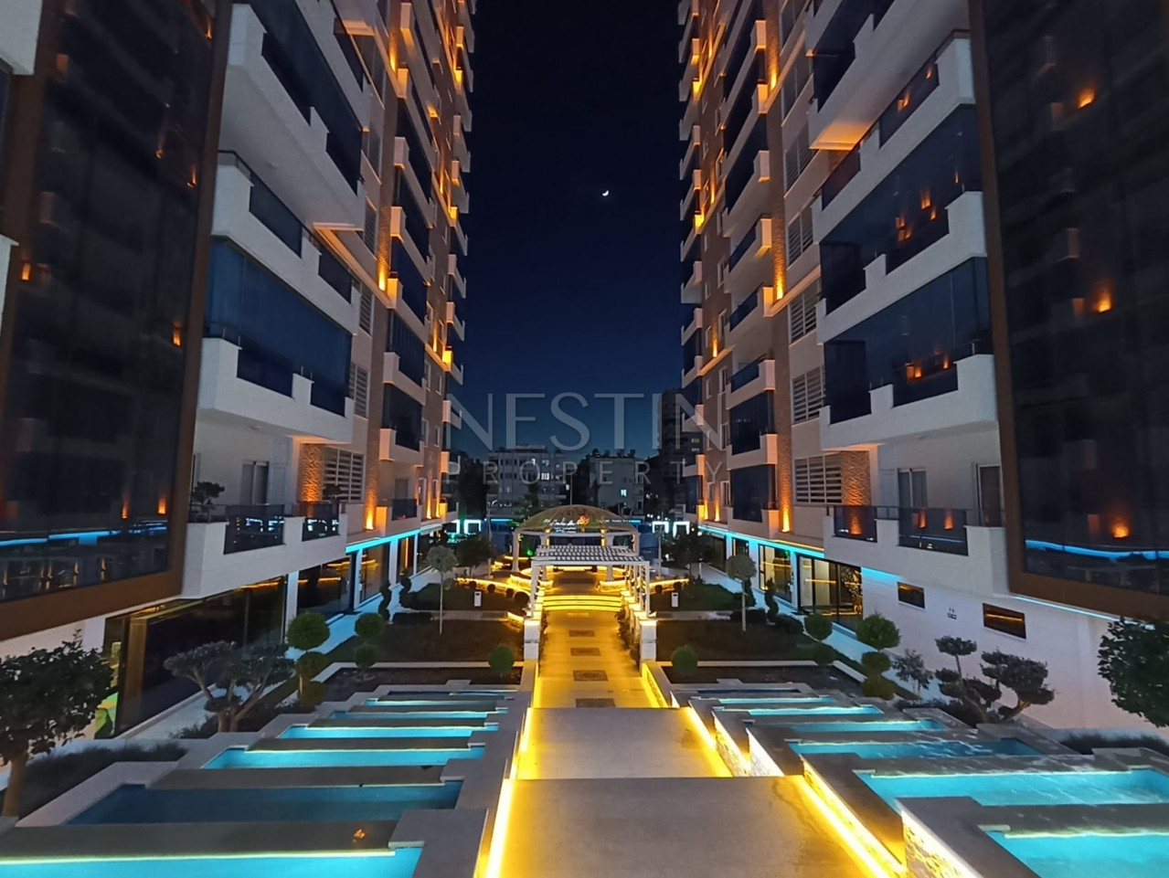 Стильная квартира 3+1 в хорошем комплексе района Махмутлар фото 2