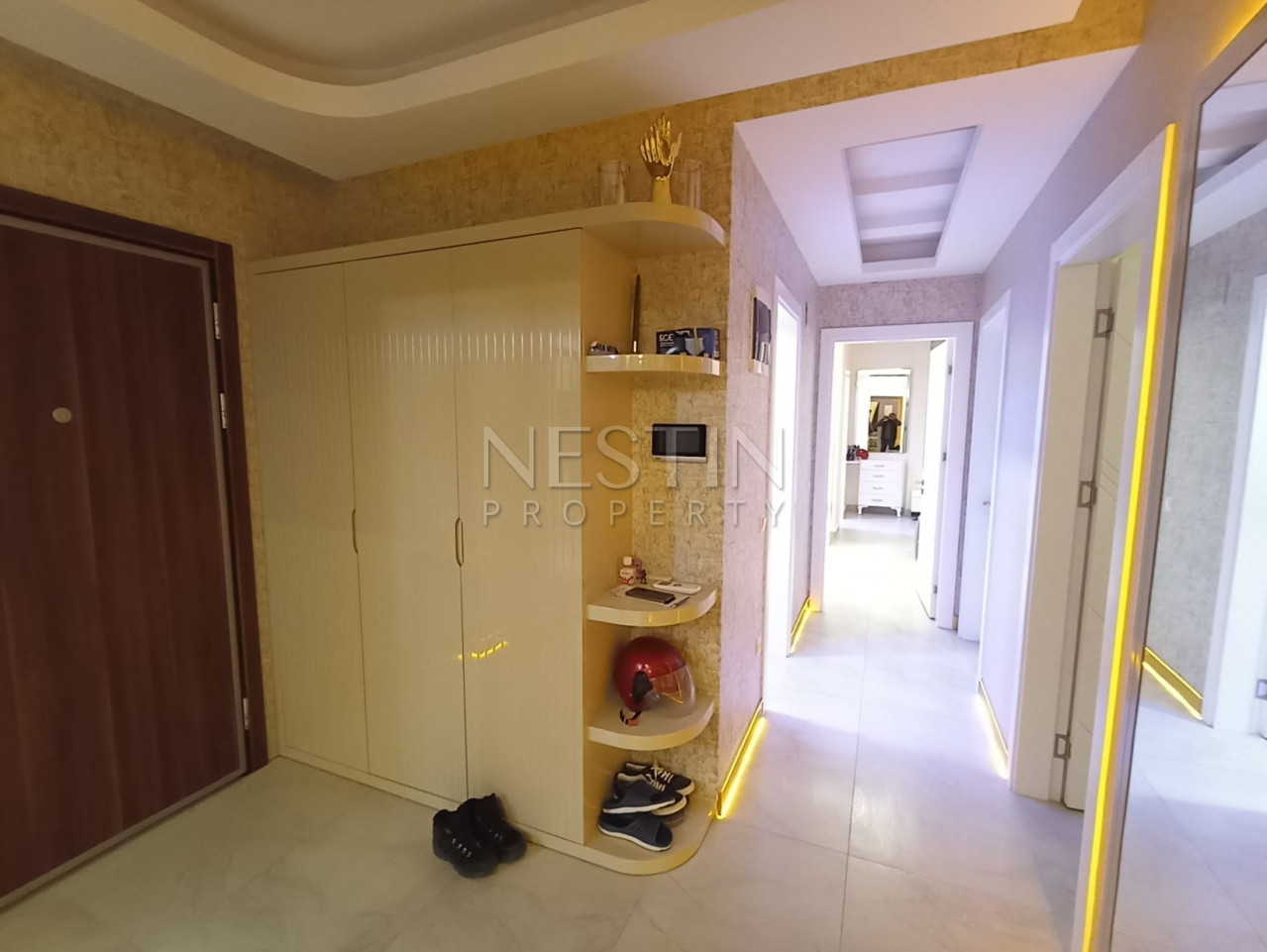 Стильная квартира 3+1 в хорошем комплексе района Махмутлар фото 4