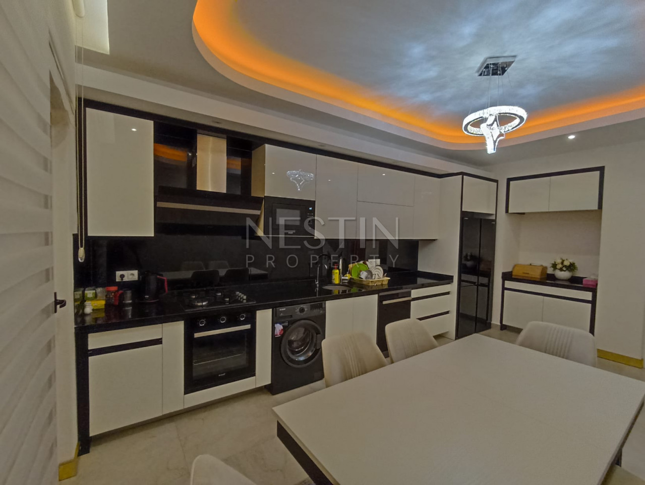 Стильная квартира 3+1 в хорошем комплексе района Махмутлар фото 9