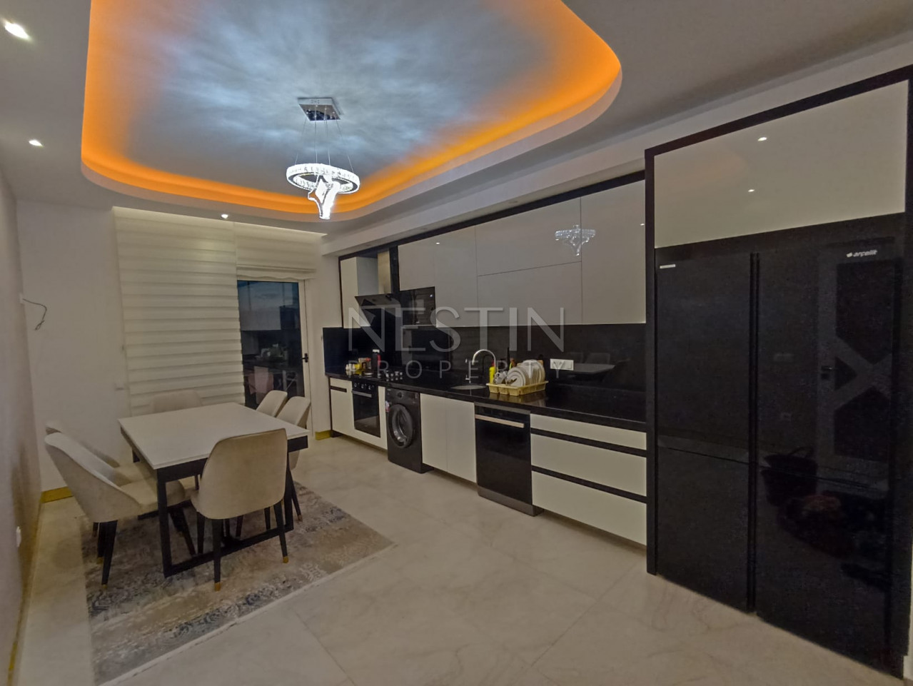 Стильная квартира 3+1 в хорошем комплексе района Махмутлар фото 10