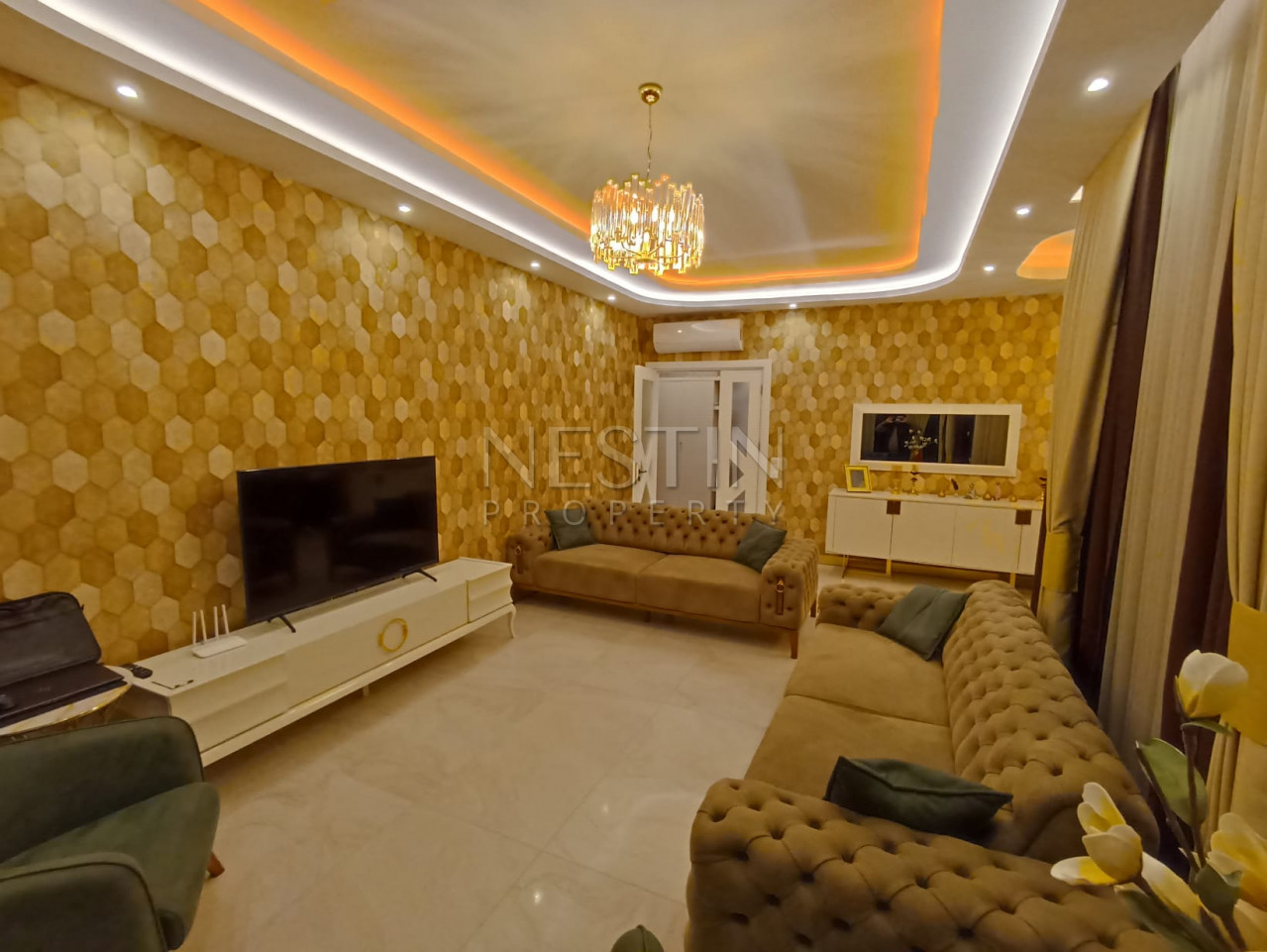 Стильная квартира 3+1 в хорошем комплексе района Махмутлар фото 14