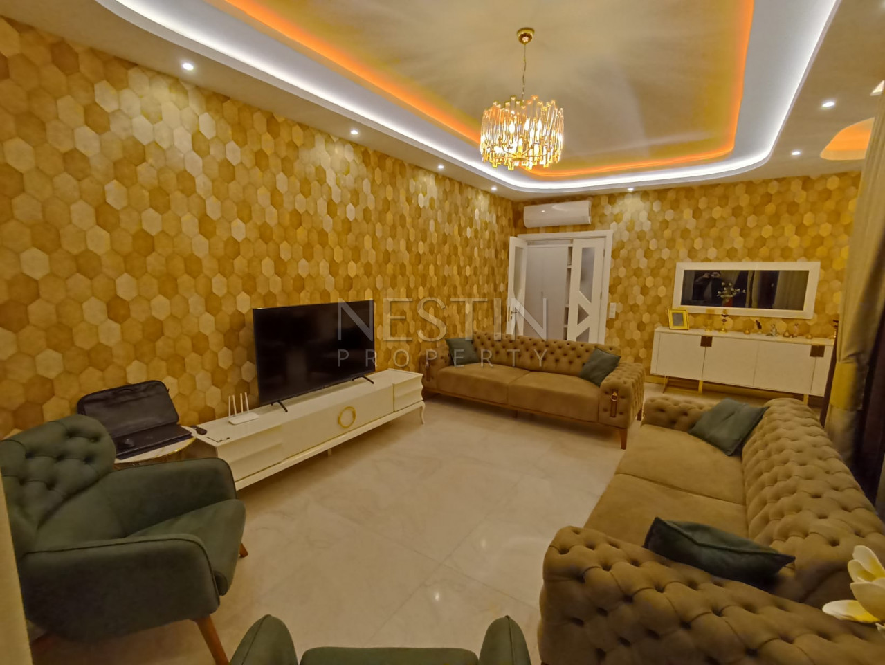 Стильная квартира 3+1 в хорошем комплексе района Махмутлар фото 17